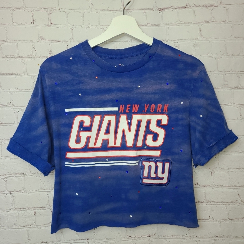 New York Giants Crop Tee